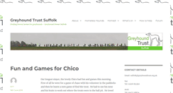 Desktop Screenshot of greyhoundhomer.org.uk
